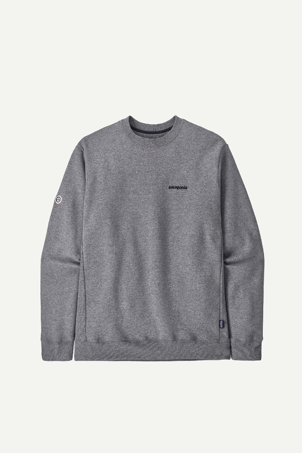 FITZ ROY ICON UPRISAL CREW SWEATSHIRT - GRAVEL HEATHER