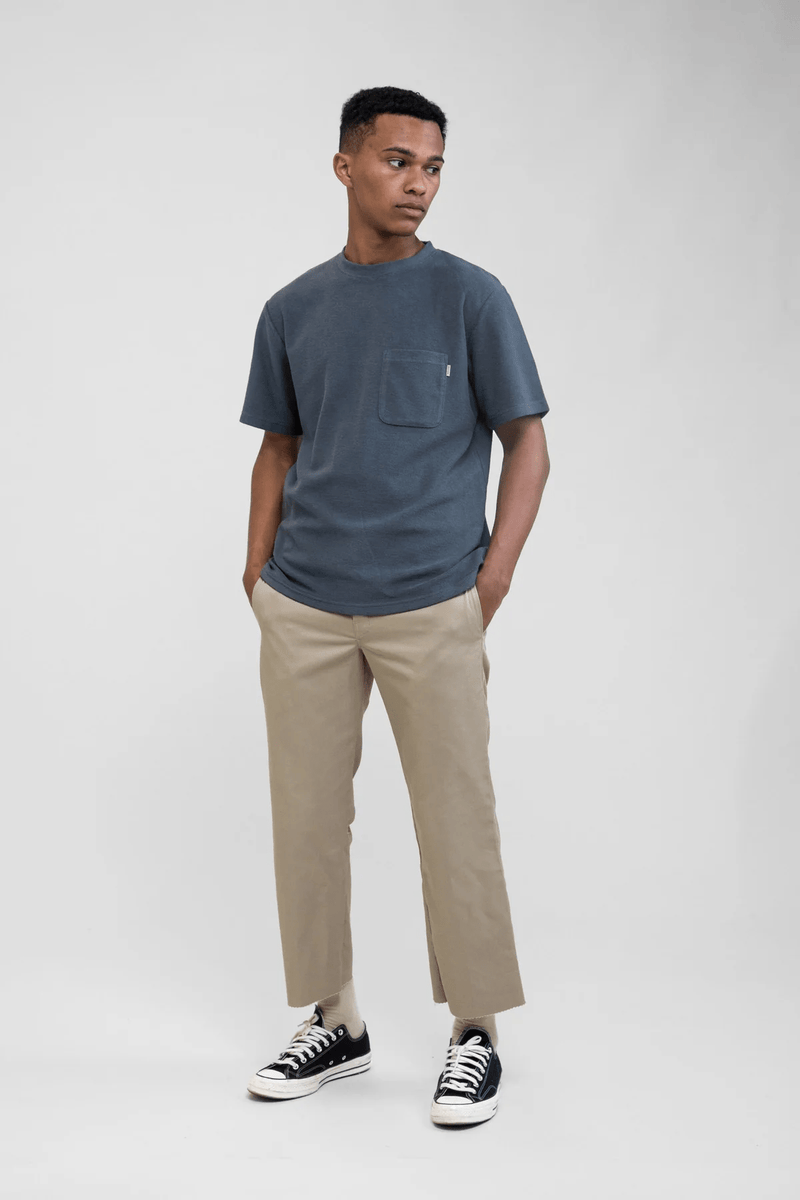 VINTAGE TERRY SS T-SHIRT - VINTAGE NAVY 25