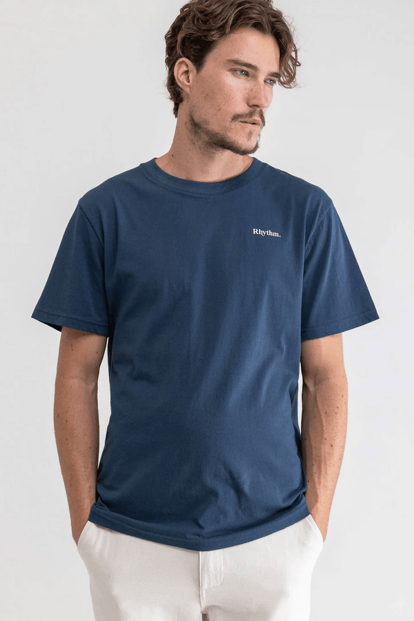 BRAND TEE - NAVY 25