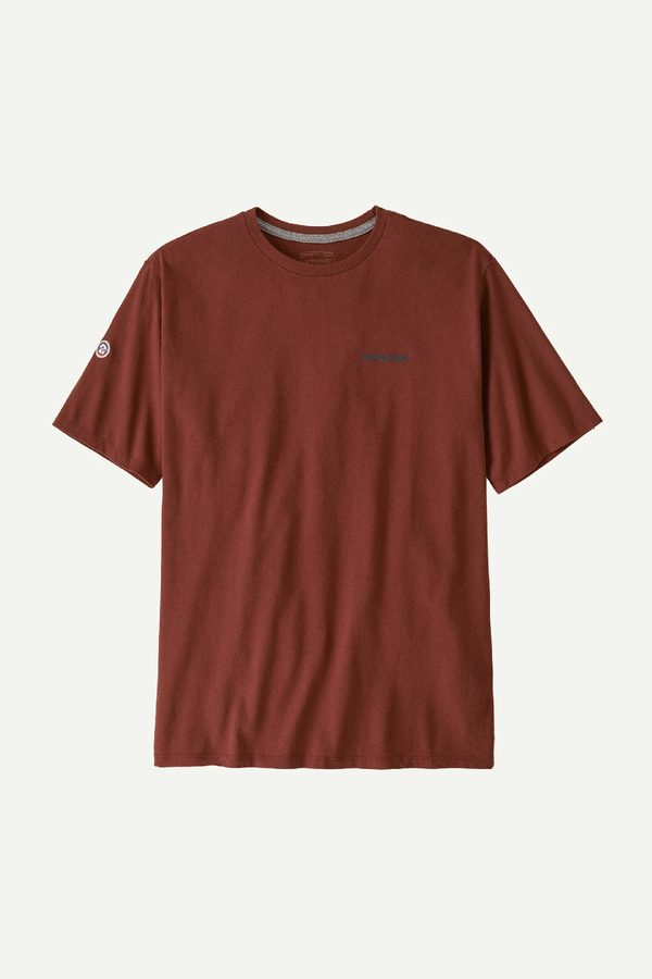 M'S FITZ ROY ICON RESPONSABILI-TEE - DRIED VANILLA