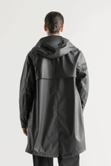 LONG CLASSIC RAIN JACKET WOMEN'S - BLACK
