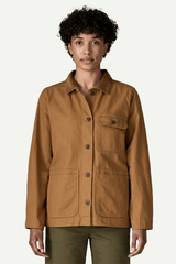 W'S POINT REYES CANVAS COAT - NEST BROWN