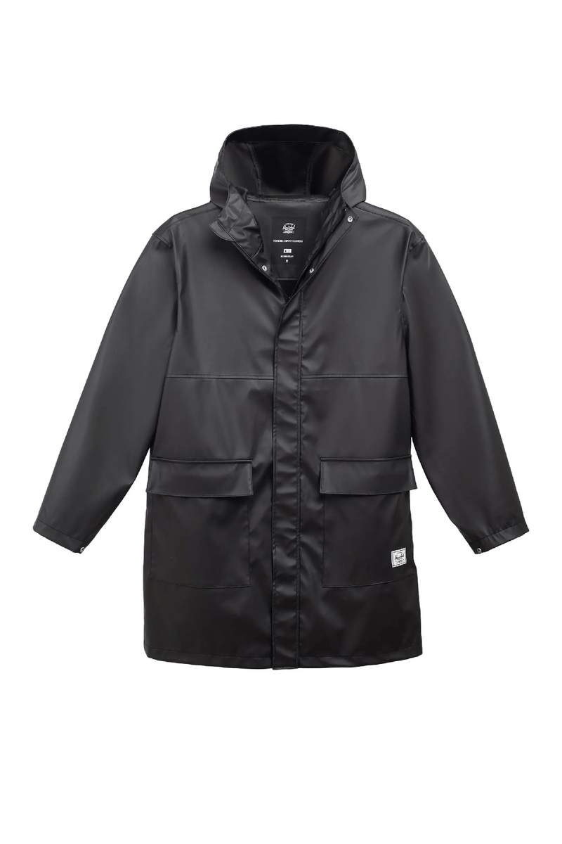 LONG CLASSIC RAIN JACKET MEN´S BLACK FW24