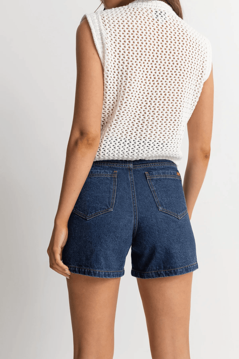 Escape Denim Short - Indigo