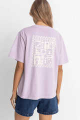 SCENESCAPE OVERSIZED T-SHIRT - LILAC 24FW