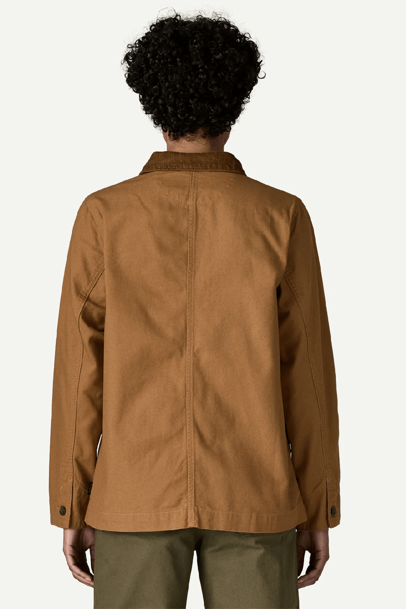 W'S POINT REYES CANVAS COAT - NEST BROWN