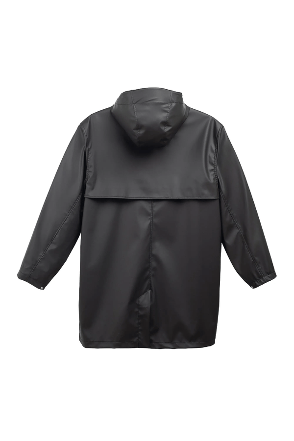 LONG CLASSIC RAIN JACKET MEN´S BLACK FW24