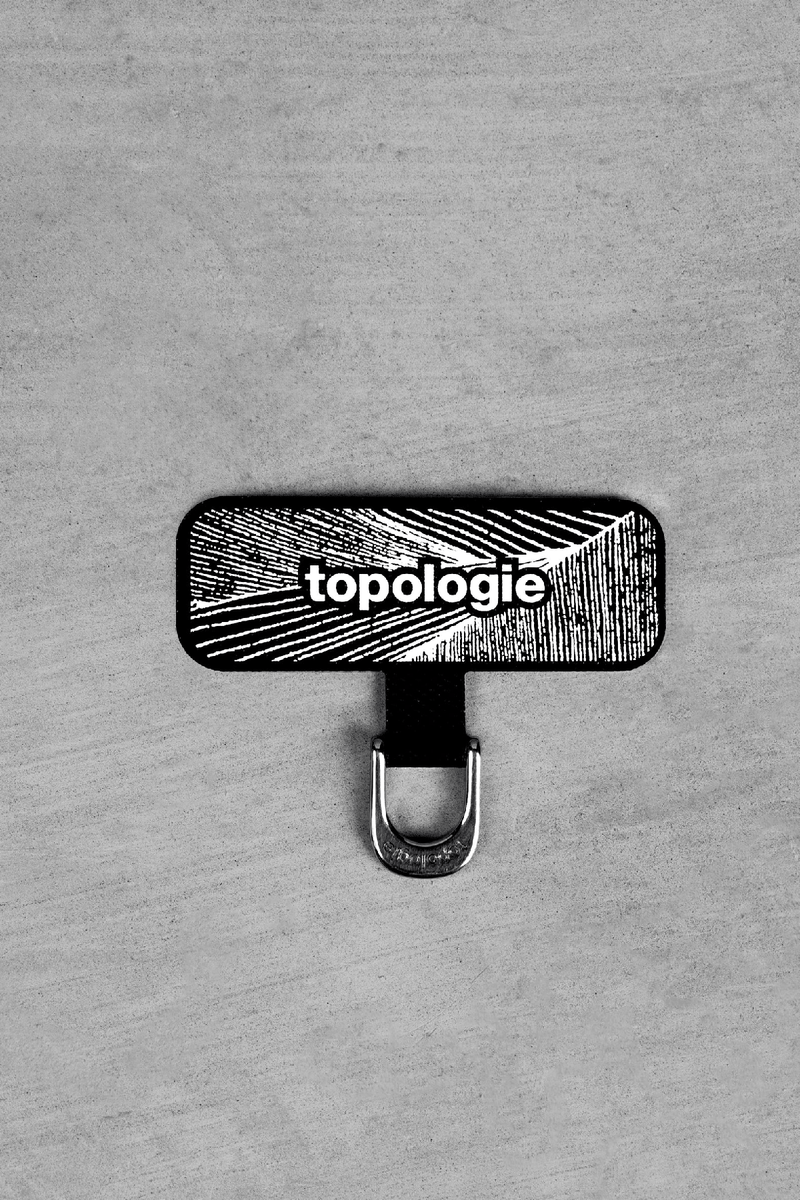 Topologie Wares Phone Cases D-Ring Phone Strap Adapter Black