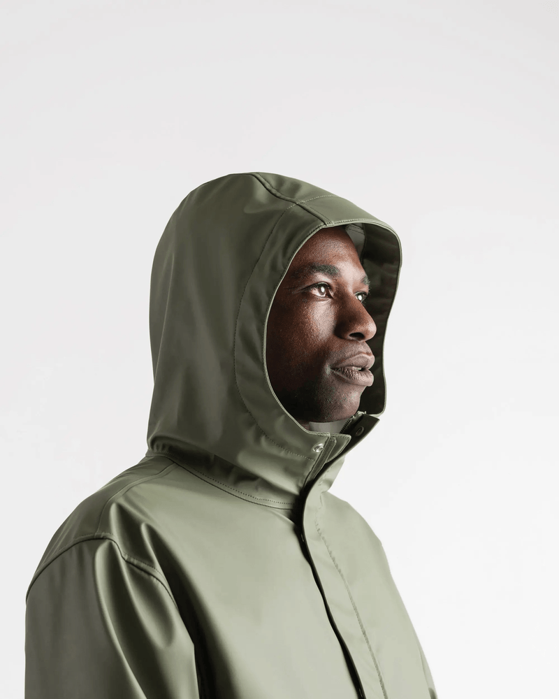 LONG CLASSIC RAIN JACKET MEN'S FOUR LEAF CLOVER FW24