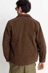 INSULATED OVERSHIRT - CHOCOLATE 24FW