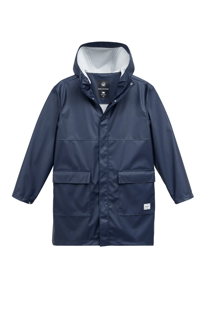 LONG CLASSIC RAIN JACKET MEN'S - DARKEST NAVY