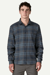 M'S L/S LW FJORD FLANNEL SHIRT - PAW: SMOLDER BLUE