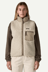 W'S CLASSIC RETRO-X VEST - NATURAL