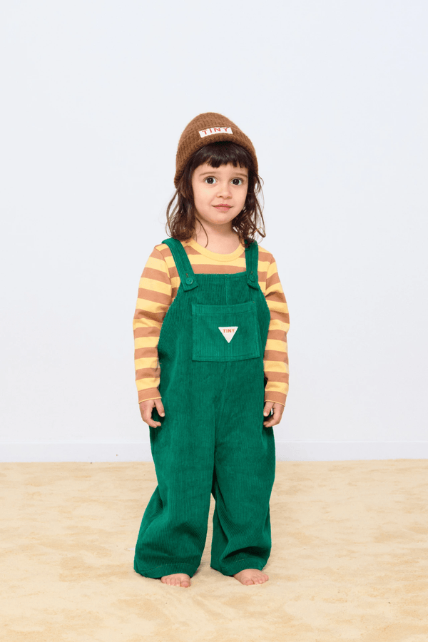 DUNGAREE CORDUROY BABY - DARK EMERALD