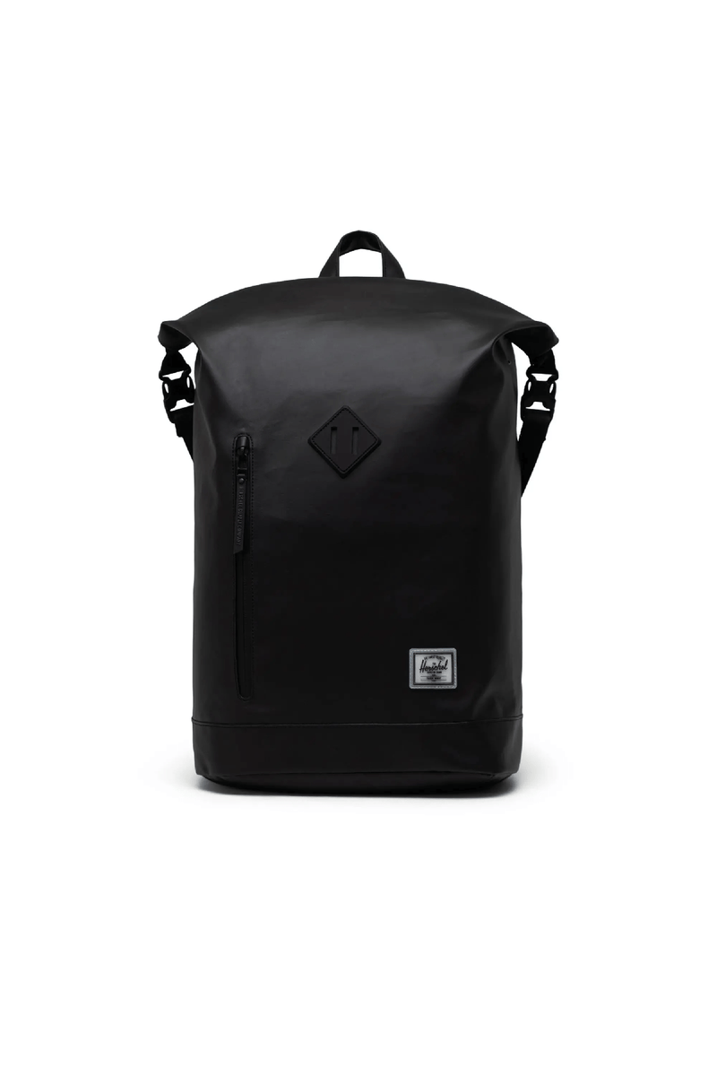 Roll Top Backpack Black 24fw