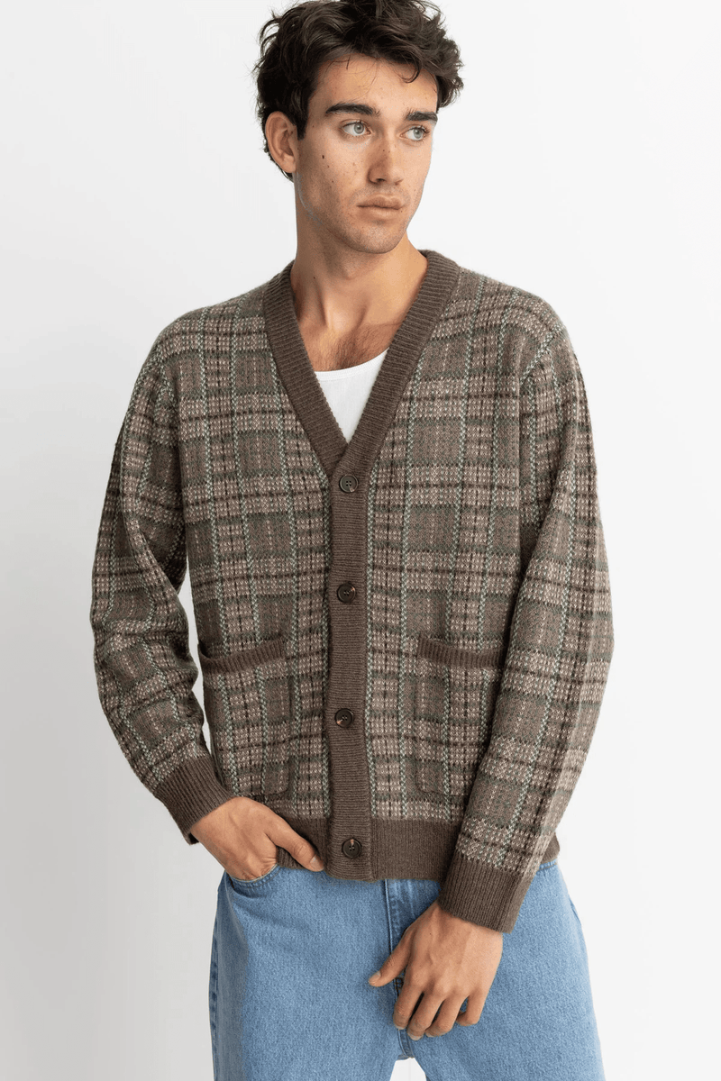 MOHAIR CRISS CARDIGAN - CEDAR 24FW