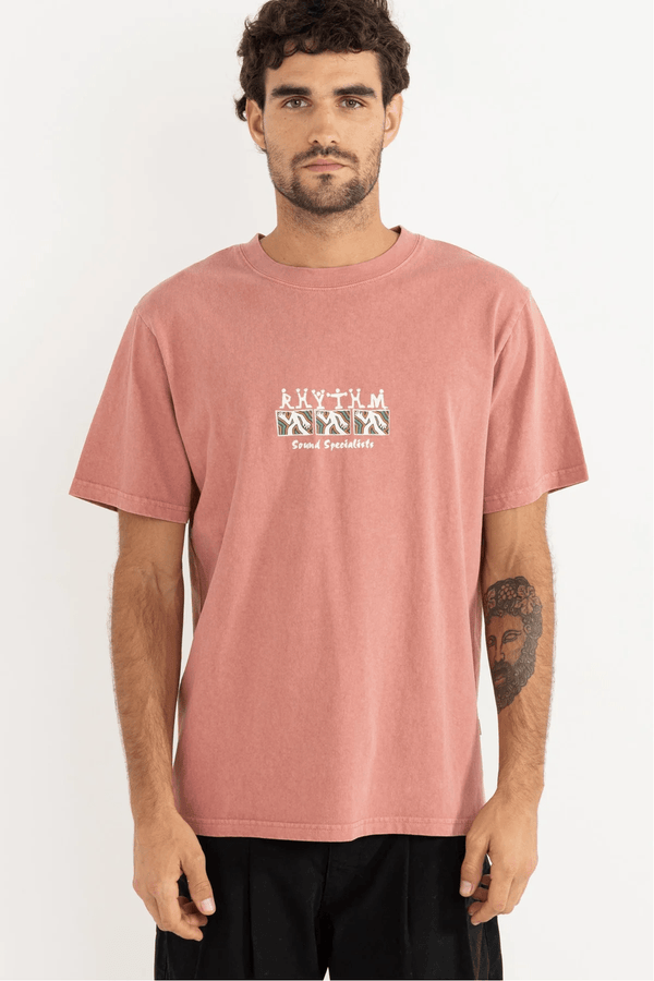 SOUND SPECIALIST VINTAGE T-SHIRT - DUSTY ROSE