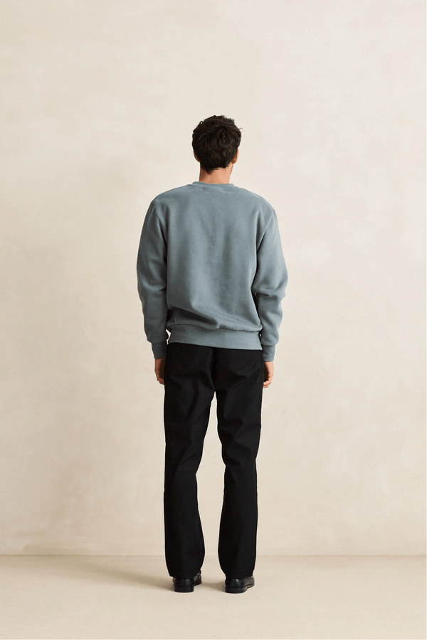 CLASSIC FLEECE CREW - SILVER PINE