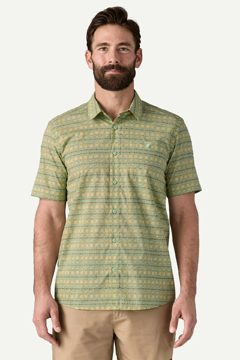 M's Go To Shirt - Piers: Rinsed Green 25