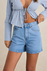 STAPLE DENIM SHORT - WORN INDIGO