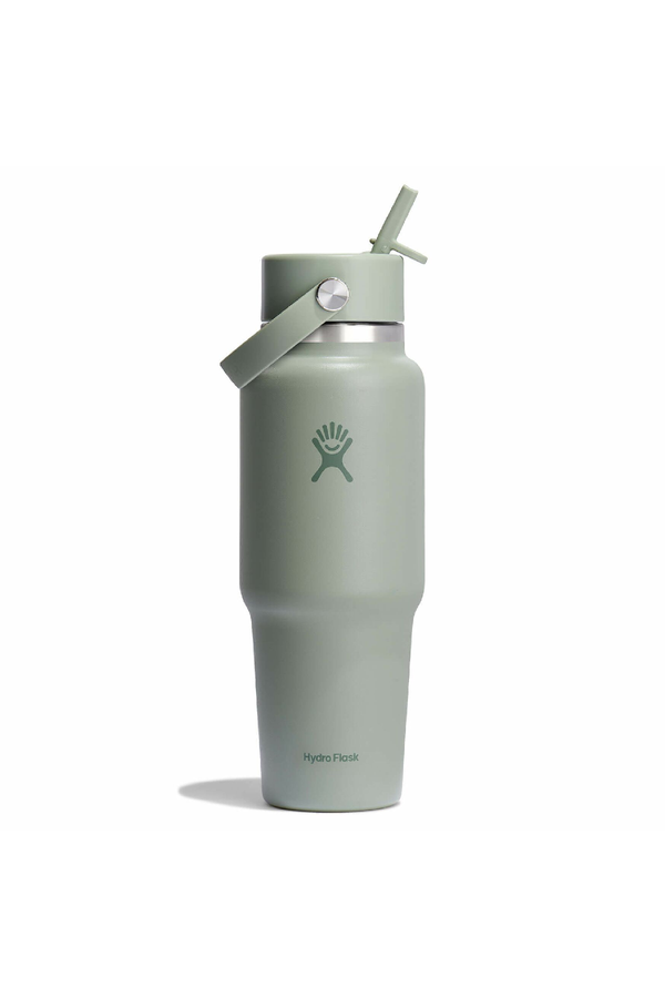 32 OZ WIDE FLEX STRAW TRAVEL BOTTLE TONAL AGAVE