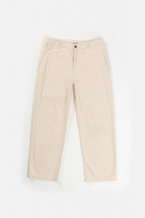 ESSENTIAL TWIL TROUSER - STONE