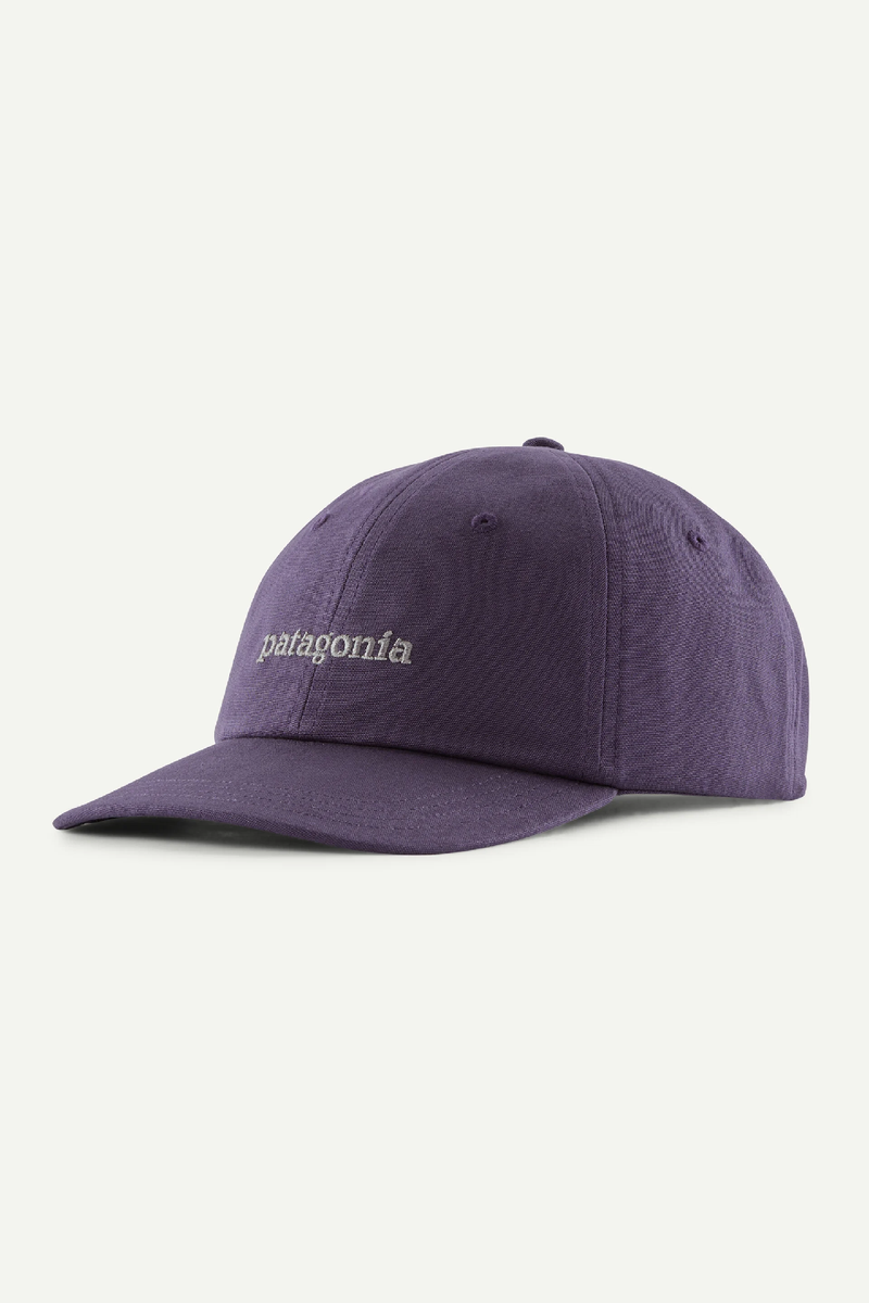 FITZ ROY ICON TRAD CAP - TEXT LOGO: PLUMMET PURPLE