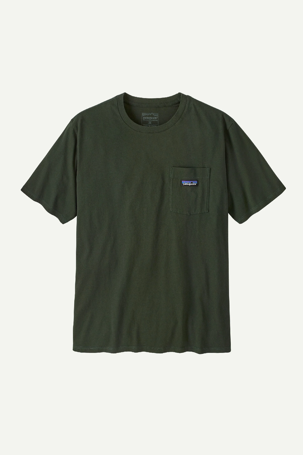 M'S DAILY POCKET TEE - OLD GROWTH GREEN