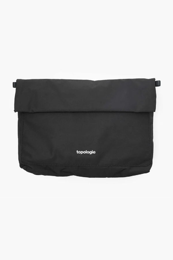 Topologie Wares Bags Musette Medium Black Tech Sateen