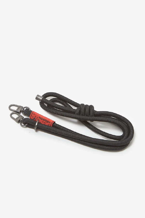 TOPOLOGIE WARES STRAPS 8.0MM ROPE STRAP BLACK SOLID