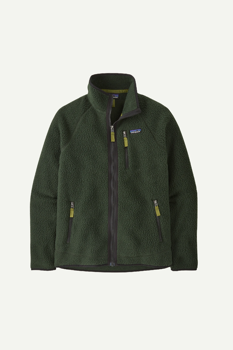 M'S RETRO PILE JKT - OLD GROWTH GREEN