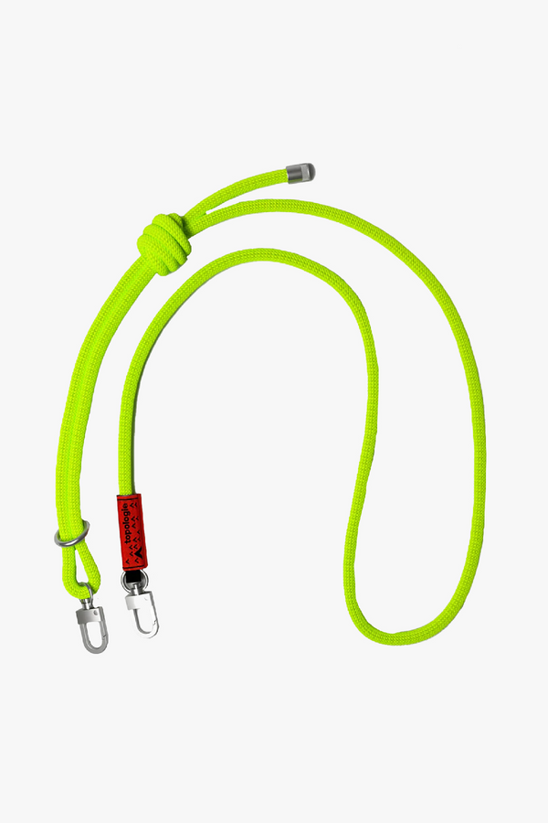 8.0MM ROPE STRAP NEON YELLOW SOLID