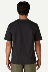 M'S SHOP STICKER POCKET RESPONSABILI-TEE - BLACK W/ BASIN GREEN