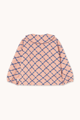 FLOWER GRID SHIRT - LIGHT CREAM