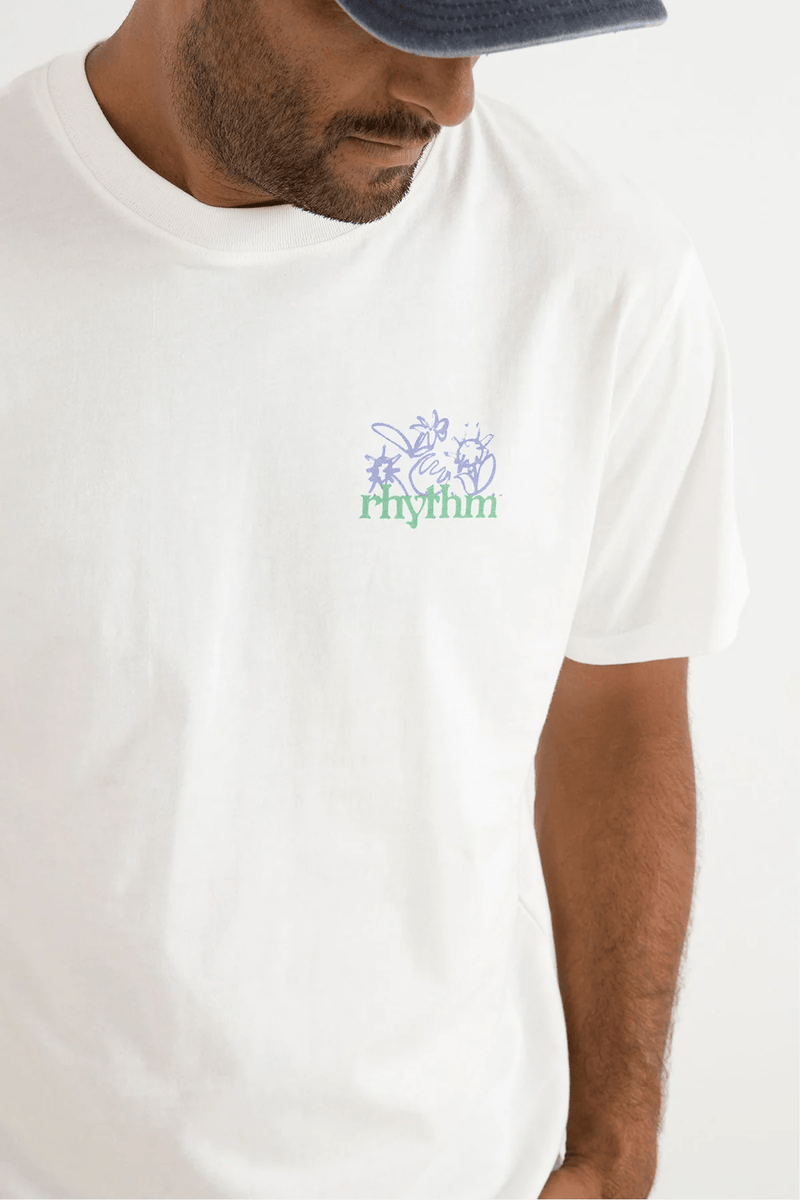 OLD GROWTH LIVIN SS T-SHIRT - VINTAGE WHITE
