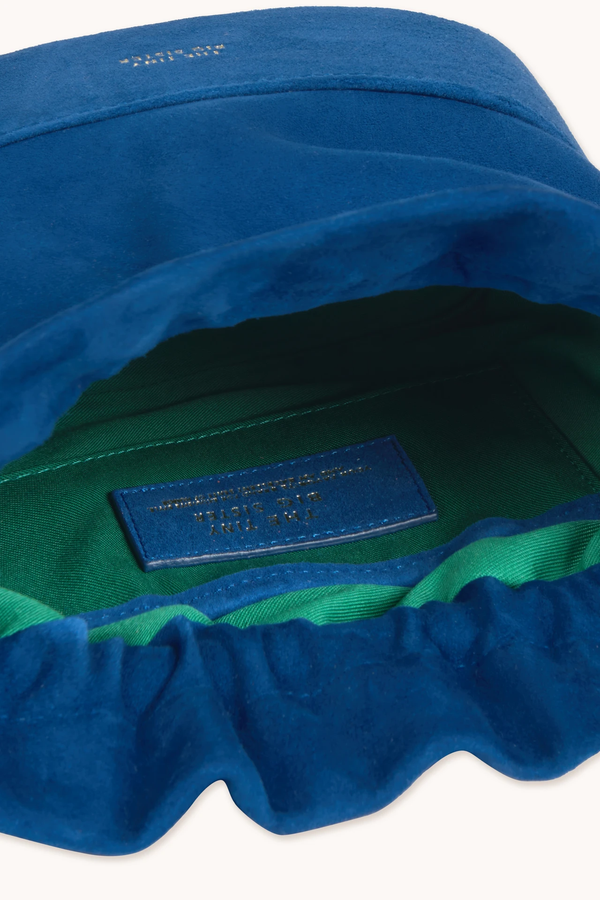 COSTI SUEDE BAG - LIGHT NAVY