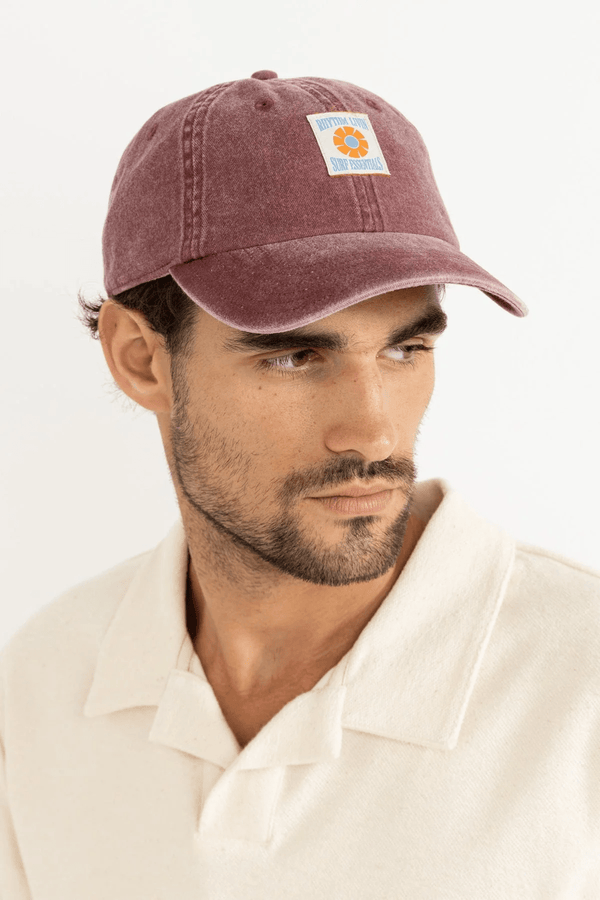 RHYTHM SPORTS CAP - MERLOT