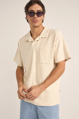 VINTAGE TERRY POLO - NATURAL 25