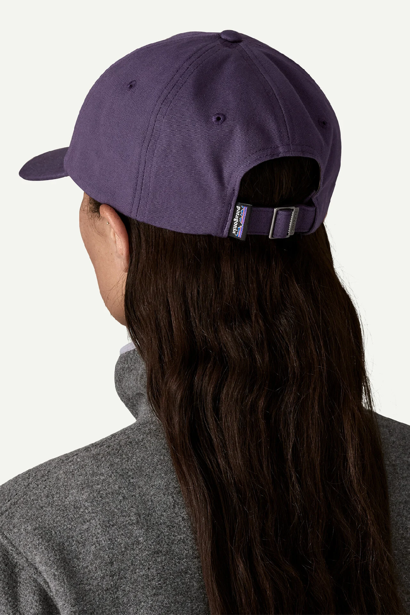 FITZ ROY ICON TRAD CAP - TEXT LOGO: PLUMMET PURPLE