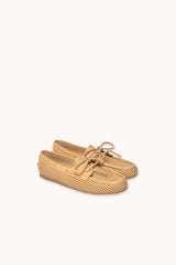 BOAT SHOES - ALMOND
