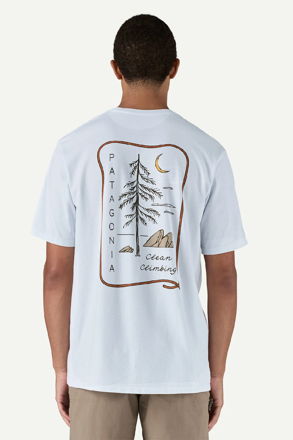 M'S CLEAN CLIMB ROOTS RESPONSABILI-TEE - WHITE