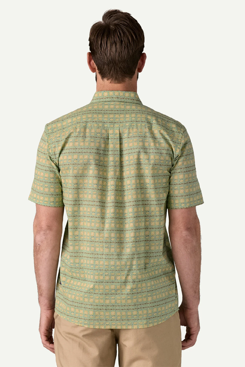 M's Go To Shirt - Piers: Rinsed Green 25