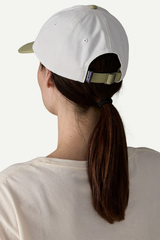FITZ ROY ICON TRAD CAP - TEXT LOGO: BIRCH WHITE W/ GUMTREE GREEN