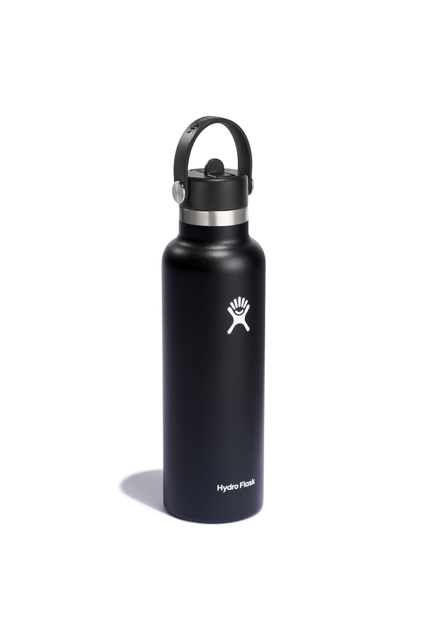 21 OZ STANDARD FLEZ STRAW CAP BLACK