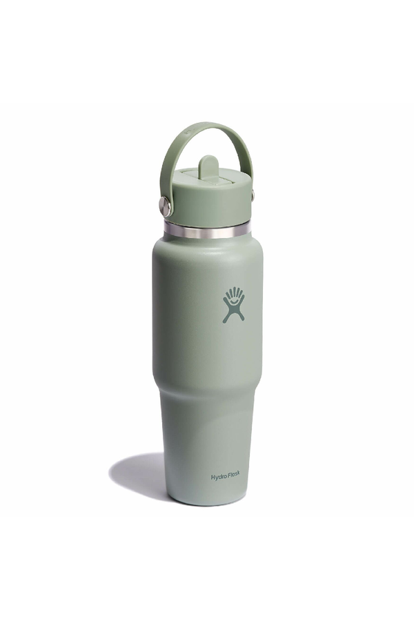 32 OZ WIDE FLEX STRAW TRAVEL BOTTLE TONAL AGAVE