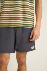 TEXTURED LINEN JAM - NAVY 25