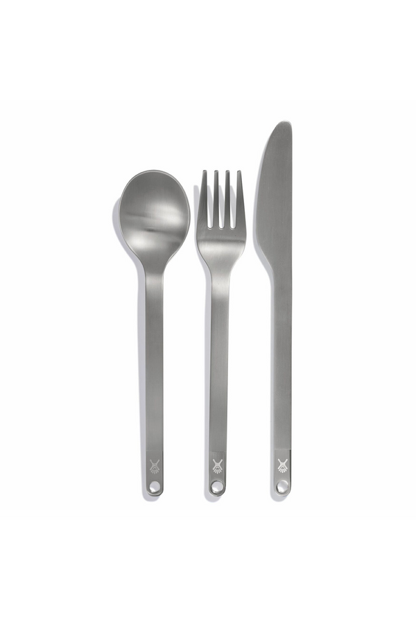 FLATWARE SET STAINLESS BLACK 25