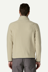 M'S RETRO PILE JKT - PELICAN W/ SMOLDER BLUE