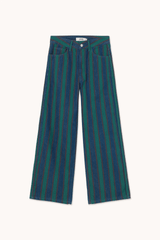 MARU STRIPED DENIM - STONE