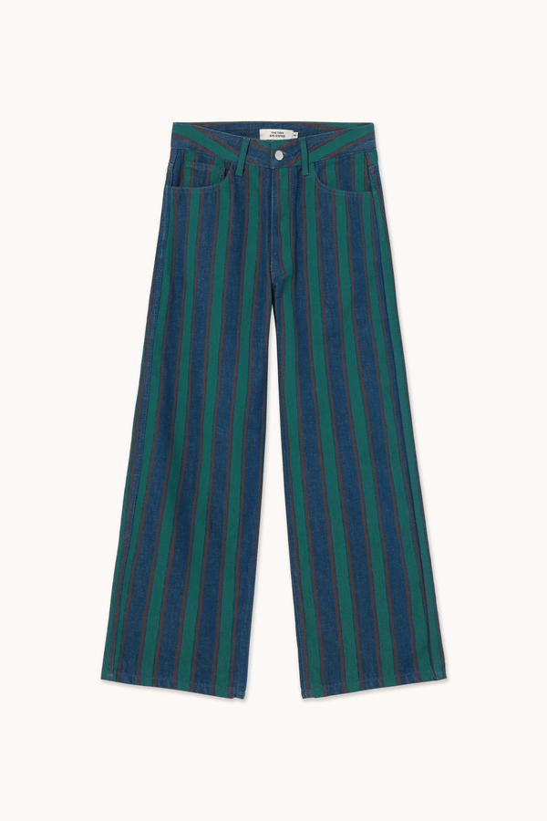 MARU STRIPED DENIM - STONE